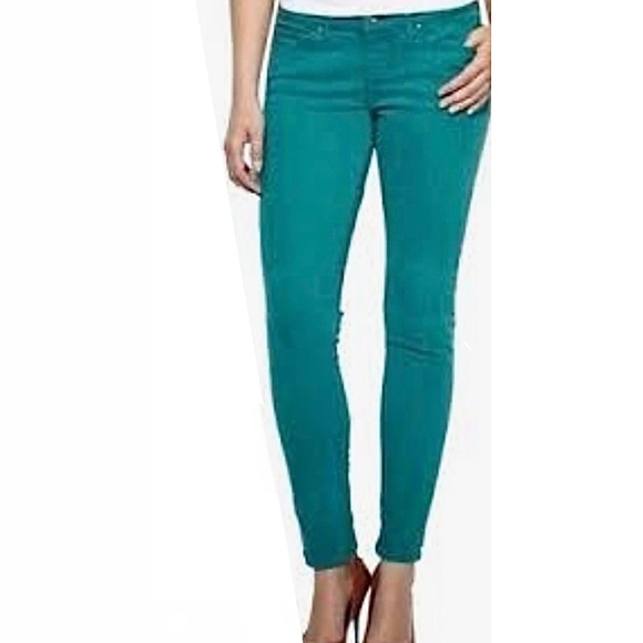 Levi's Denim - Levi’s Demi Curve Modern Rise Skinny Jeans, Green